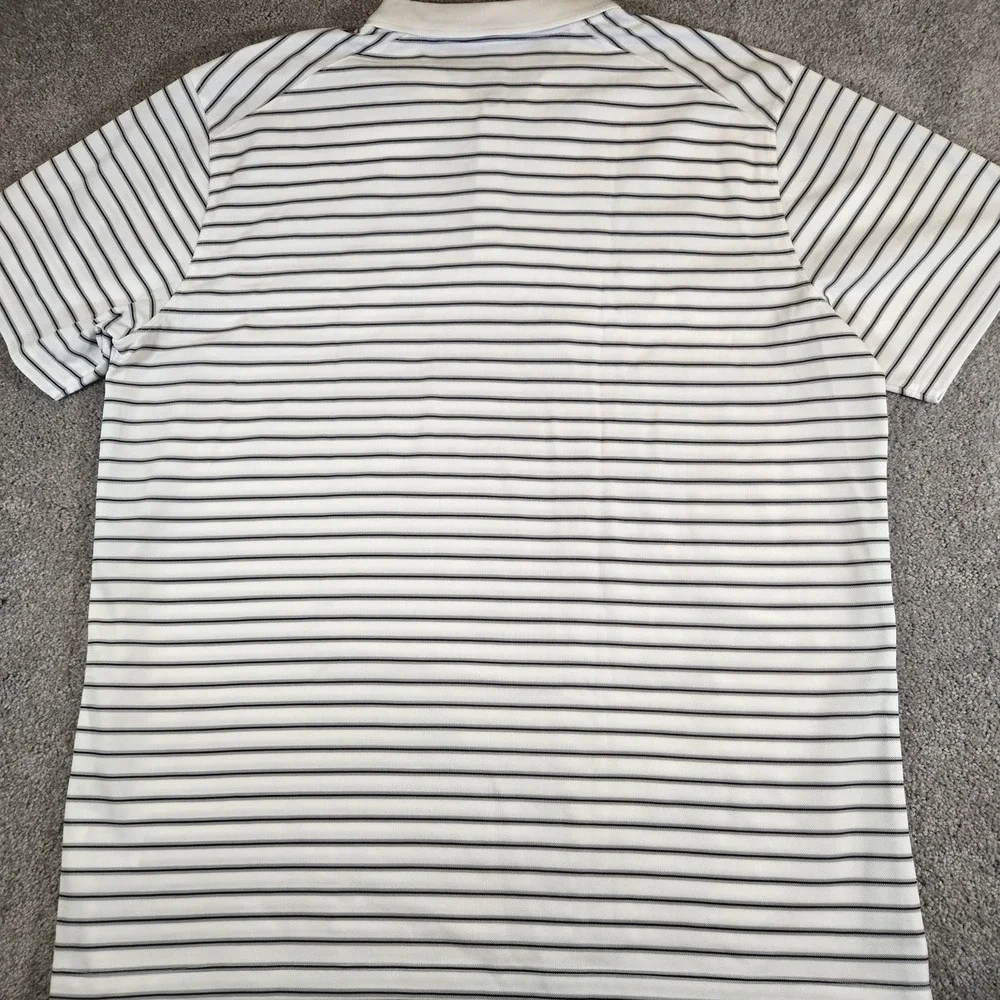 NWT‎ Nike Golf Dri-Fit Performance Polo Men's 2XL Victory Striped DH0829-100